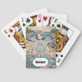 Beachcomber's Bliss Personalisiert Spielkarten (Rückseite)