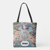 Beachcomber's Bliss Personalisiert Tasche (Rückseite)