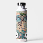 Beachcomber's Bliss Personalisiert Trinkflasche (Links)