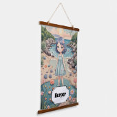 Beachcomber's Bliss Personalisiert Wandteppich Mit Holzrahmen (Gewinkelt)