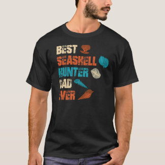 Beachcombers Camping and Conches - Best Seashell H T-Shirt