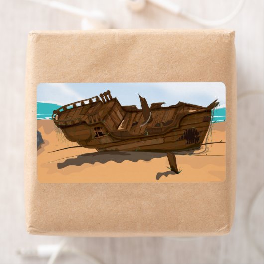 Beached Shipwreck (Insitu)