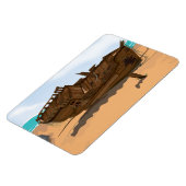 Beached Shipwreck Magnet (Linke Seite)