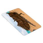 Beached Shipwreck Magnet (Rechte Seite)