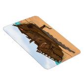 Beached Shipwreck Magnet (Rechte Seite)