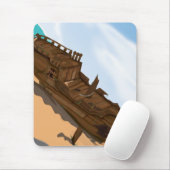 Beached Shipwreck Mousepad (Mit Mouse)
