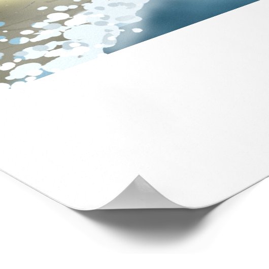 Beached Whale - Motivierend Poster (Ecke)