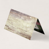 Beached Wood Effect, Foto Save the Date Karte (Rückseite)