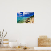 Beaches, Barahona, Dominican Republic, 3 Poster (Küche)