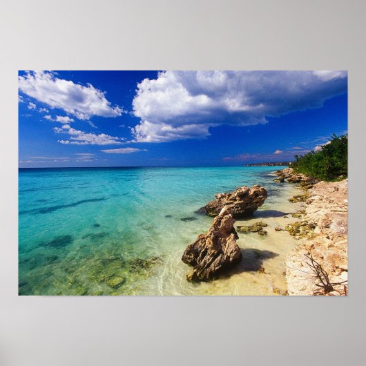 Beaches, Barahona, Dominican Republic, 3 Poster (Vorne)