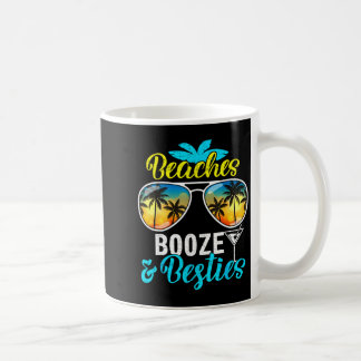 Beaches booze besties girls trip 2026 florida kaffeetasse
