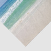 Beachfotografie Blauer Himmel mit Wellen Seidenpapier (Detail)