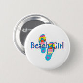 beachgirl button (Vorne & Hinten)