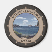 BeachHouse (benutzerdefinierbar) Magnet (Vorne)
