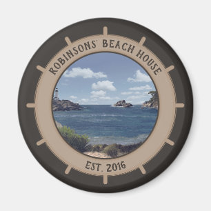 BeachHouse (benutzerdefinierbar) Magnet