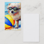 Beachin (Spitz) Geschäfts-Karten Visitenkarte (Vorne/Hinten)