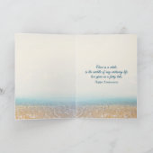 Beachjubiläum Glückwünsche Karte (Innenseite)