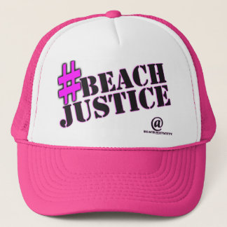 #BEACHJUSTICE Girl'ish Fernlastfahrer-Hut Truckerkappe