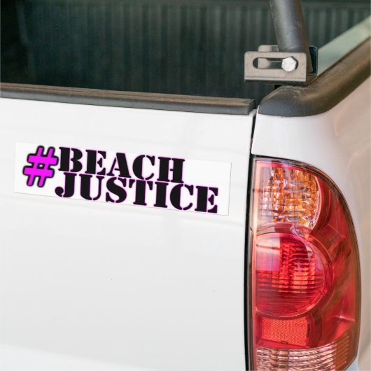 #Beachjustice Stolzaufkleber Autoaufkleber (Auf Lkw)