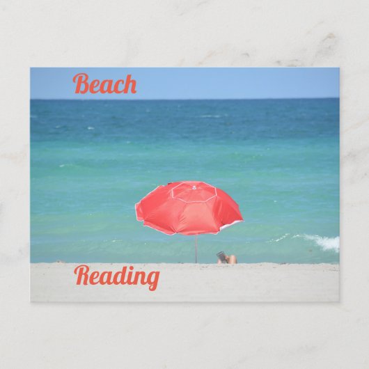 Beachleser Fotoreise Postkarte (Vorderseite)