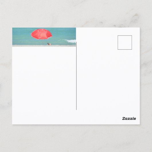 Beachleser Fotoreise Postkarte (Rückseite)