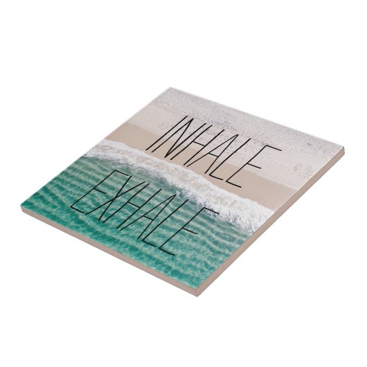 Beachmeditation Fliese (Seite)