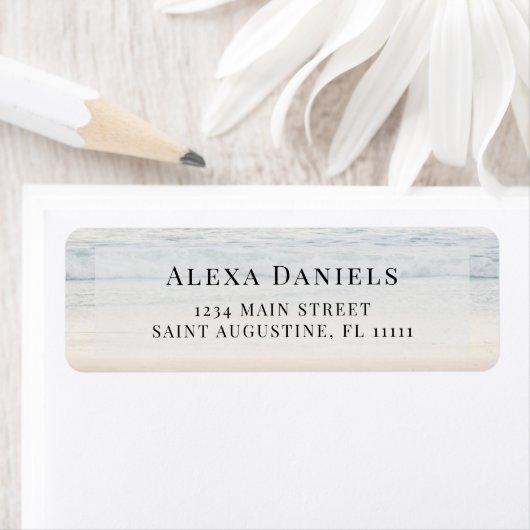 Beachnautic Modern Return Address Label (Insitu)