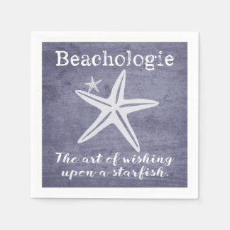 Beachologie auf der Suche nach dem Sternenbuch Nap Serviette