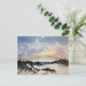 Beachscape Postcard Postkarte (Stehend Vorderseite)