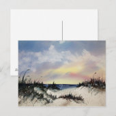 Beachscape Postcard Postkarte (Vorne/Hinten)
