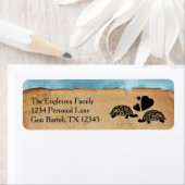 Beachschildkröten-Whimsikadressen (Insitu)