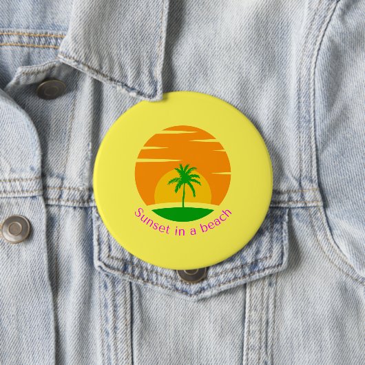 "Beachside Bliss" Button (Beispiel)