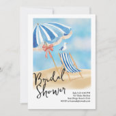 Beachside Party Einladung (Vorderseite)