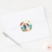 Beachside Romance Sticker (Umschlag)