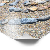 Beachspirale Foto Print (Ecke)