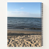 Beachspirale-Notebook Notizblock (Rückseite)