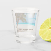 Beachszene 1 schnapsglas (Rückseite)
