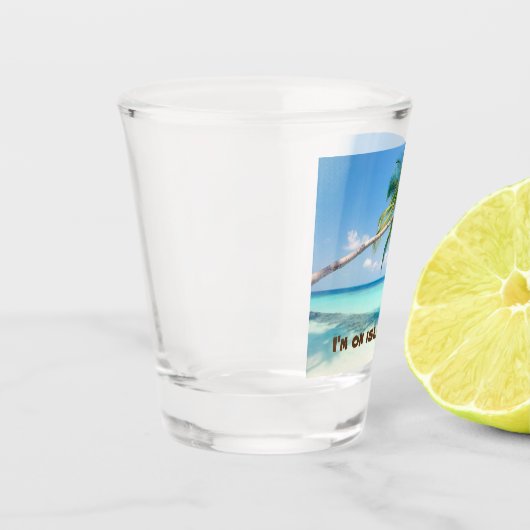 Beachszene 2 schnapsglas (Links)