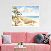 Beachszene Leinwand Wall Art (Insitu (Wohnzimmer))