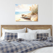 Beachszene Leinwand Wall Art (Insitu (Schlafzimmer))