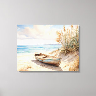 Beachszene Leinwand Wall Art