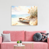 Beachszene Leinwand Wall Art (Insitu (Wohnzimmer))