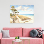 Beachszene Leinwand Wall Art (Insitu (Wohnzimmer))