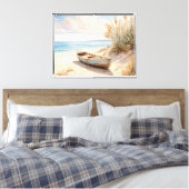 Beachszene Leinwand Wall Art (Insitu (Schlafzimmer))