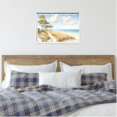 Beachszene Leinwand Wall Art (Insitu (Schlafzimmer))