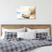 Beachszene Leinwand Wall Art (Insitu (Schlafzimmer))