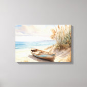 Beachszene Leinwand Wall Art (Vorderseite)