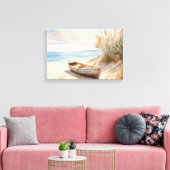Beachszene Leinwand Wall Art (Insitu (Wohnzimmer))