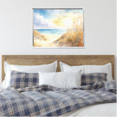 Beachszene Leinwand Wall Art (Insitu (Schlafzimmer))