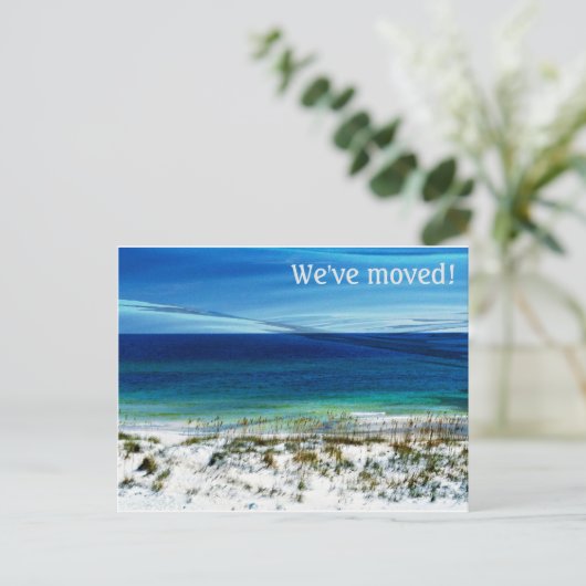 Beachszene - Neue Postkarte (Stehend Vorderseite)